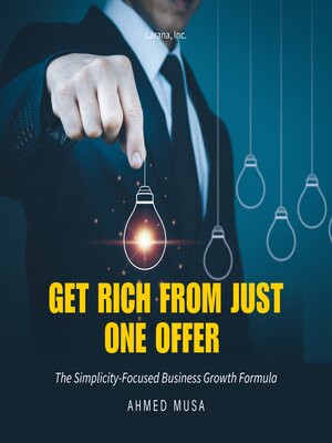 cover image of Get Rich From Just One Offer